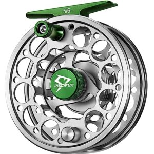 Schwert-Fliegenfischrolle, CNC-gfräste Aluminiumlegierung, geringes Gewicht und korrosionsbeständiges Design