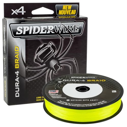 Fischereifaden Spiderwire Dura 4 Gelb 0,14 mm 150 m Trecciato PE Dyneema für Spinning und Surfkochen