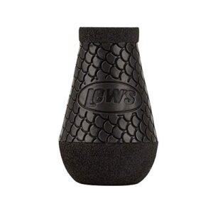 Standard Round Winn Knob & Cap in schwarz, Ersatzteil für Lew's Baitcast- und Spinnrollen