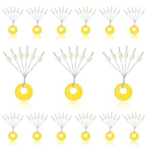 Gummistopper für Angeln, 150 Stück mit 6 verschiedenen Designs, hochwertiger Silikon, ideal für Süß- und Salzwasser-Angeln, Barsch-, Forellen- oder Strom-Fischen