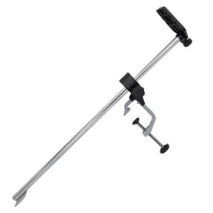 Universell tragbare Geberstange & Fischfinderhalterung für Echolot-Monitor & Sensor - 80cm Aluminium - Stufenlos höhenverstellbar - Ideal für Leihboote & Schlauchboote