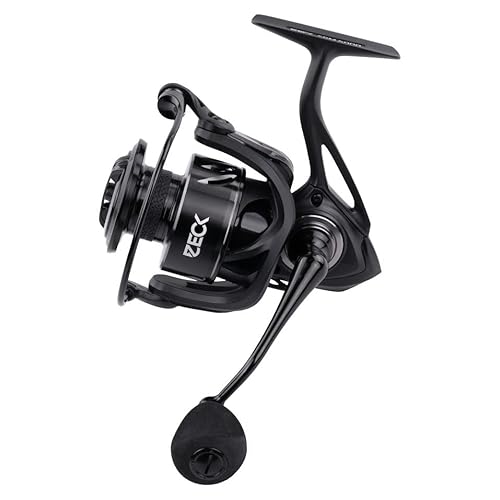 Zeck Stationärrolle für Hecht, SRM 4000, hochwertige Ausrüstung für ambitionierte Angler mit schneller und gerade Übertragung und ausgezeichneter Haftung