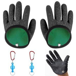 Wasserdichte Angel Handschuhe mit Magnetverschluss für sicheren Umgang bei Hecht, Zander und Wels Angeln