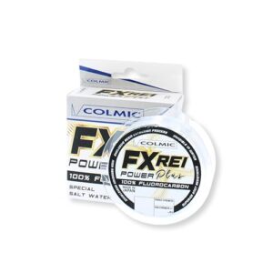 Colmic FXREI Power Plus Fluorocarbon Draht, 50 m, Ø 0,168 mm, 8,90 kg, 100 % unsichtbar im Wasser, hohe Abrieb- und Knotenfestigkeit