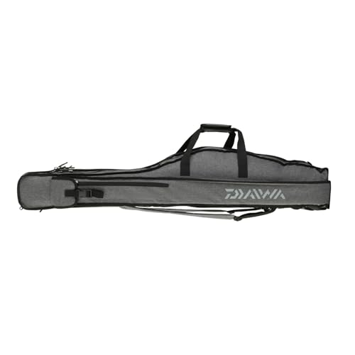 Daiwa D-Vec 3 Rod Bag 3er Rutentasche 1,55m Rutenfutteral - hochwertige Rutentasche für Angler mit kraftvollem Rutenfutteral und klassischem Futteral