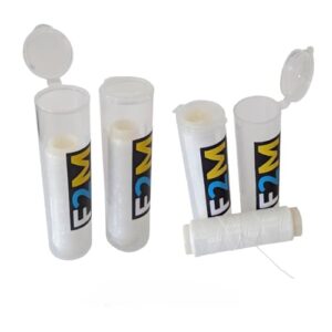 Elastischer Köderfaden für optimale Angel-Erfahrung - Zweierpack mit PVC-Wasserdichtem Rohr
