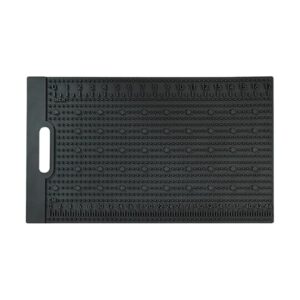 Filetiermatte für Fische, rutschfeste Filetierunterlage für Camper, Hobbyköche und Köche - ideal für Küste, Brandung, Angeln und Camping