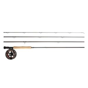 Greys Cruise Fliegenruten- & Rollen-Set: 4-teilige Medium-Fast-Rute, Large Arbor-Cruise-Rolle, vollkommene Balance zwischen Scheibenzug und Schwimmschnur, ideal für Forelle, Barsch und Äsche