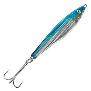 Heringspilker aus Silber und Blau für die Meeresangeln, Team Deep Sea Heringspilker 200g