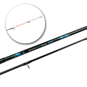 JVS Pelican Multi Picker, 240cm lang, 40g schwer, schwarzer Picker-Rute mit zwei Spitzen und mittlerer Präzision für Vielseitigkeit bei der Angel-Expedition.