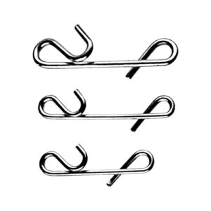 No-Knot-Verbinder für Angel-Vorfächer, Knotenlos-Verbindung für Zander-Angeln und Barsch-Angeln, robuste Schwerkraft-Schnurverbindung für Hecht-Angeln Größe S | 9,0 kg