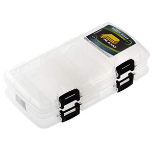 Doppelseitige Tackle Box mit Premium-Ausrüstung, 12-18 Fächer für Körder und Angelgeräte