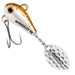 SpinMad Jigspinner 6 g, Whisky Farbe, Przyża, Angeln, Fischerzeugnis