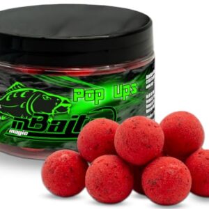 Angel-Berger Magic Baits Pop Ups in verschiedenen Sorten, wie z.B. Monster Crab, 18mm - attraktive Angel-Baithilfen für Karpfenausfischerei mit langem Auftrieb und idealen Dipformat für zusätzliche Lockstoffe