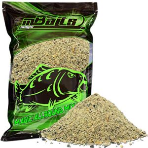 Angel-Berger Magic Baits Groundbait Grundfutter Angelfutter: Vielseitiges Sortiment für verschiedene Fischarten und Gewichtsgruppen, Allround Mix, 1 Kg