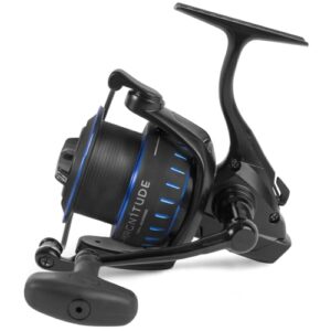Hochwertiges Zubehör für Angel, Preston Innovations Magnitude Rolle 520, Aluminium-Doppelschnur-Clip, CNC-geschmiedete Spule und Soft-Touch-Gummigriff