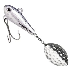 SpinMad Jigspinner 10g Bleikopfspinner, Farbe Lieblingsköder: Sunny für das Angeln von Barschen