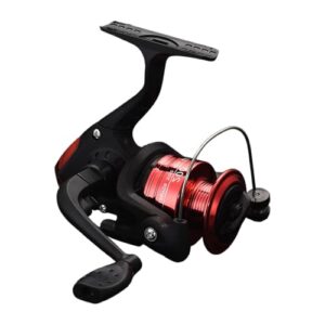 Kompakte Angelrolle für Fischen, Baitcasting und Spincasting, ideal für Crappie, Barsch, Forelle und Wels, hochwertiges Material, robust und wasserdicht