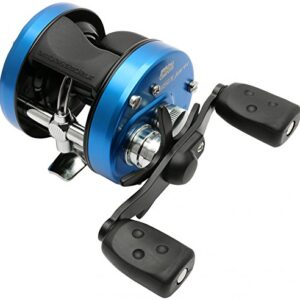 Fangrollen Abu Garcia Ambassadeur 5601 JB Multirollen, Blau/Schwarz, 13 Zoll