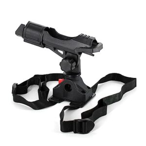 Rutenhalter für Angelrute mit Halterung, 360 Grad einstellbar, ideal für Angelboote und Kajaks, langlebiges und korrosionsbeständiges Material