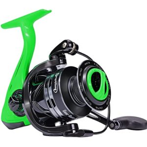 Sougayilang Spinning Angelrolle, 5.2:1 High Speed Spinnrolle für Salzwasser oder Süßwasser - GT2000