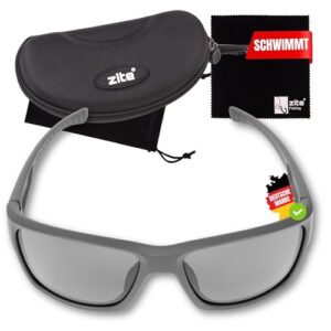 Polarisierte Angelbrille mit TAC 1.1 Gläsern und TPX-Rahmen. Ultraleicht, UV400-schutzreich und kratzfest. Ideal für den Angler.