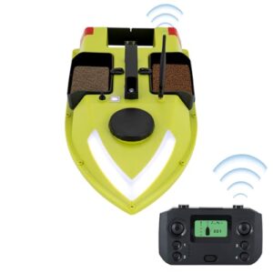 Frischer Fisch im Wasser, GPS-Köderboot für Karpfenangeln, Akustischer Tiefenfinder, LCD-Fischfinder und ferngesteuertes Köderboot