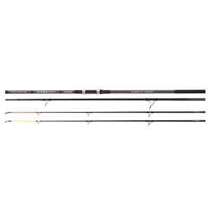 Hochwertige Surfequipment Balzer Brandungsrute Diabolo Fury Double Strike Surf mit 4,20m Länge und Gewicht von 80-150g bzw. 150-250g für Anfänger und Fortgeschrittene