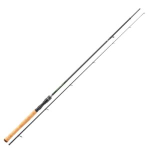 Daiwa Wilderness Solid Spin 662UL, hochwertige Spinn-Angelrute für den Einsatz im Freiwasser, Gesamtlänge 2 Meter, Gewicht 105 Gramm, 2-10g Wurfgewicht, robust und zuverlässig