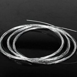 Fliegenfischervorfächer, Packung mit 6 Stück x 4 ca. 2,72 kg Test 2,7 m lang für Angeln in trockenen oder kleinen Nymphen