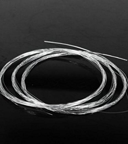 Fliegenfischervorfächer, Packung mit 6 Stück x 4 ca. 2,72 kg Test 2,7 m lang für Angeln in trockenen oder kleinen Nymphen