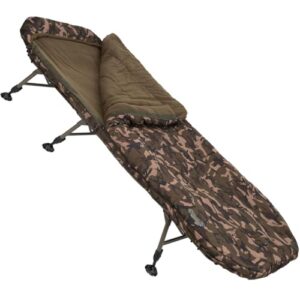 Bequeme Camping-Liege für Outdoor-Enthusiasten, Karpfenangeln und Angeln, robustes Schlafsystem aus 100% Polyester und Polyurethan