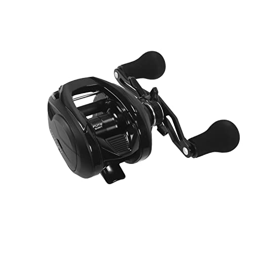 Okuma Hakai HDT100-A Hybrid-Baitcast-Rolle, Magnesiumrahmen und LiteCast Technologie, perfekt für Langstreckenwerfen und Finesse-Style-Angeln