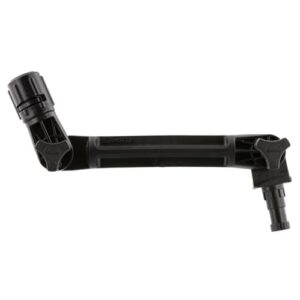 Gerätheadapter von Scotty, schwarze Farbe, für Angelrute, Verlängerung für leichteres Transportieren und Aufstellen