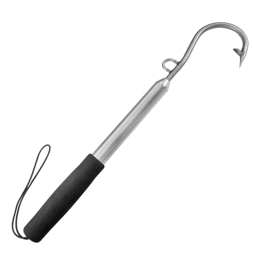 Meeres-Landungshilfe, Gaff für große Fische, Team Deep Sea Flying Butt Gaff, 50 cm lang, sicher und präzise