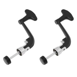 Metall Angeln Reel Spinning Griffe für Angelrollen - Ersatzteil, ergonomisches Design, langlebig und korrosionsbeständig