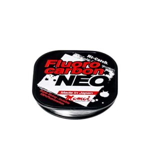 Zeck Vorfachmaterial aus der Serie Momoi Neo FC - hochwertiges Produkt mit hoher Hartigkeit und Fähigkeit, fast unsichtbar zu sein, unter Wasser
