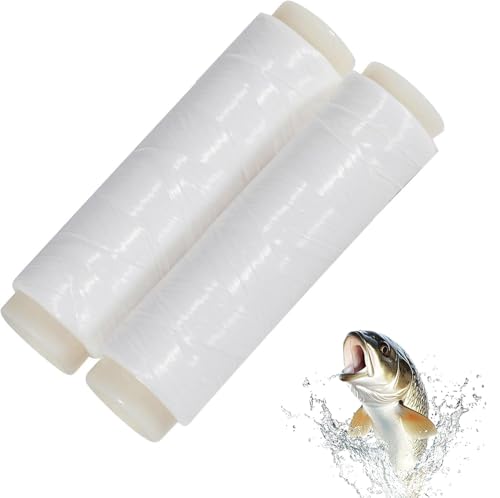 Hochwertige Nylon-Schnur für das Angeln und DIY-Projekte, 400 Meter lang, 0.1 mm Durchmesser, reißfest und ideal für verschiedene Arten von Anglern und Umgebungen.