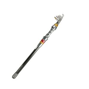 Teleskop-Angelrute aus hochwertigem Carbon, Ultraleicht und Ultrasteif für Weite Würfe, ideal für Reisen und Camping