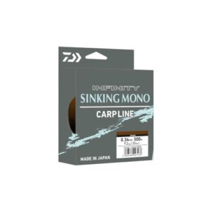 Daiwa Infinity Sinking Mono 0,34mm 9,2kg 840m Olive Monofile Karpfenschnur, hochwertige Fischerei-Ausrüstung für erfolgreiche Jagd auf große Fische