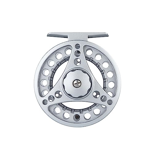 Fliegenfischerrolle, Ultraleichte Angelrollen mit Aluminiumlegierung Körper für Forelle Bass Karpfen Hecht Panfish Angeln