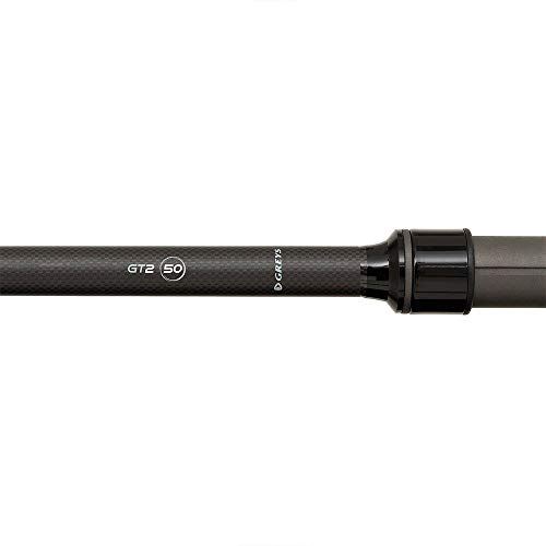 Greys GT2 Karpfenrute, Weitwurf-Karpfenrute für Langdistanz, 2-teilig, 30T Carbon, Mittelaktion, Schrumpfgriff, Seaguide Anti-Verhedder Ringe, Fuji DPS Rollenhalter, 12ft, 3.5lbs