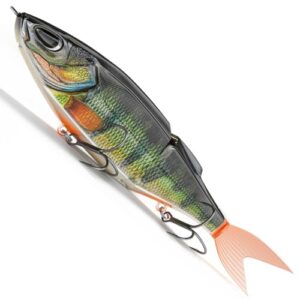 Nays TRN 190 Swimbait, Farbe S-39, ein klassischer Swimbait für den Angelsport mit Rapid Switch System, einstellbarer Lauftiefe und stabilen BKK Crane Swivels.