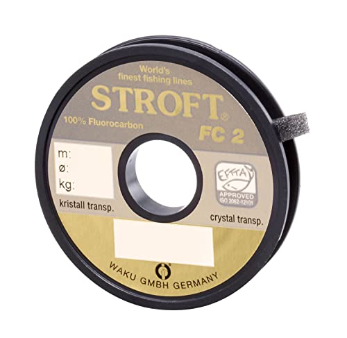 Fluorocarbon-Schnur STROFT FC2, 25 Meter lang, 7kg Geschwindigkeit