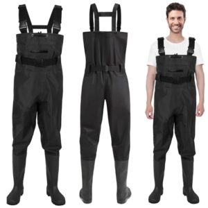 Wasserdichte Wathosen mit Stiefel, ideal für Angeln, Bauernhöfe und Gärten