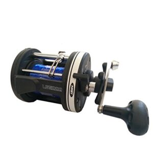 Multirolle Angelrolle LS 5000, Hochseerolle inklusive Schnur, Robuste und langlebige Rolle für präzise Wurftechnik