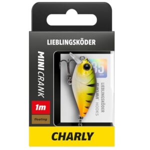 Lieblingsköder Mini Crank 35mm 3,6g - Wobbler, Farbe Lieblingsköder: Charly, kleiner aber feiner Wobbler für die kleine Fischerei, stabil verbundene Crankbait mit attraktiver Farbe Charly