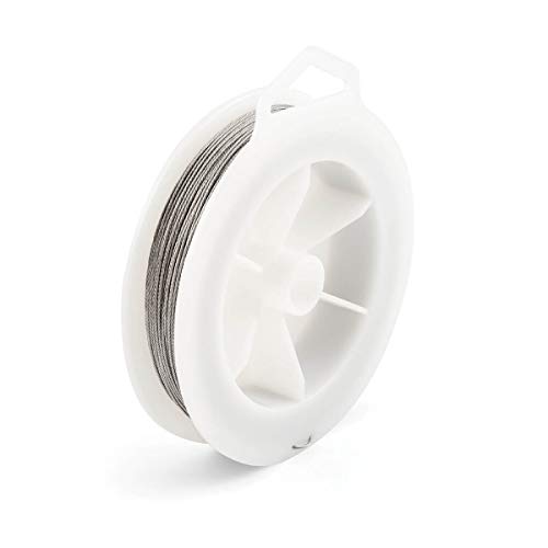 Hochwertiges Downrigger-Kabel von Cannon mit 45 Metern Länge, ideal für Tieffischerei und robust gegen Korrosion.