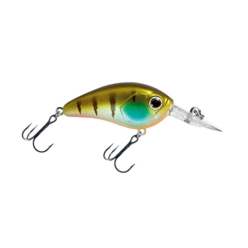 Daiwa Steez Crank 100F-SR, ein bleifreies Crankbait für tiefen Wasserfischfang mit Ghost Gill Design und einer Größe von 54 mm.