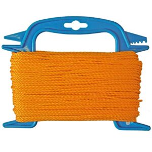 Polyethylen-Ranging-Linie 30 Meter lang, Orange Farbe, für Heimwerker und Handwerker geeignet, langlebig und wasserfest.